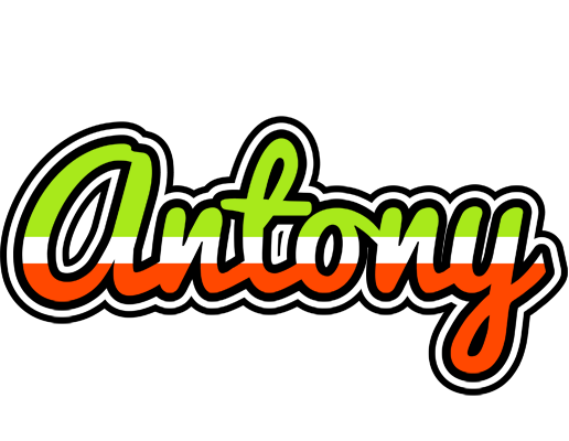 Antony superfun logo