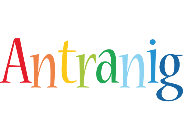 Antranig birthday logo