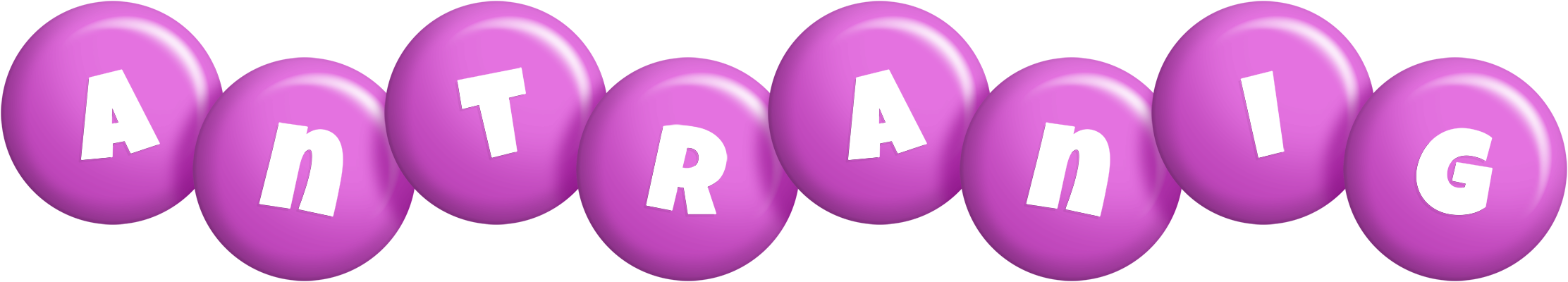 Antranig candy-purple logo