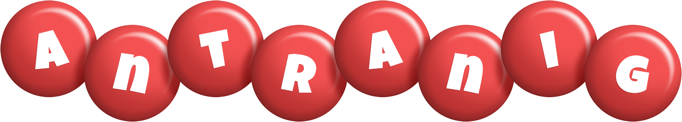 Antranig candy-red logo