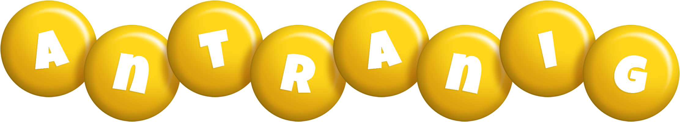 Antranig candy-yellow logo