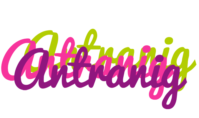 Antranig flowers logo