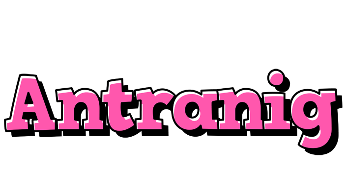 Antranig girlish logo