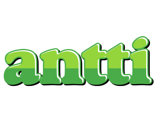 Antti apple logo