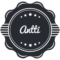 Antti badge logo