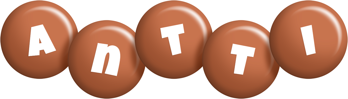 Antti candy-brown logo