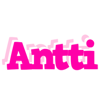 Antti dancing logo