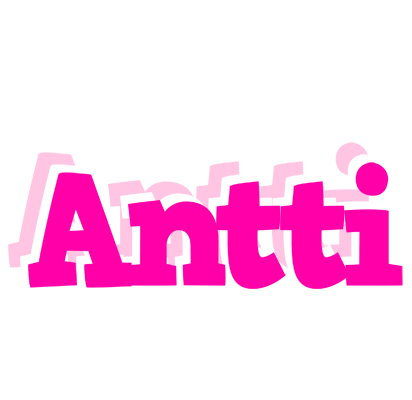 Antti dancing logo