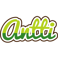 Antti golfing logo