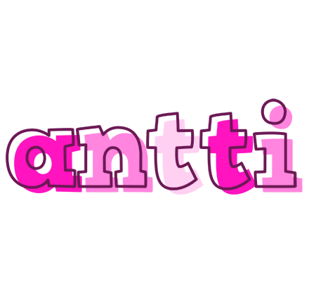 Antti hello logo