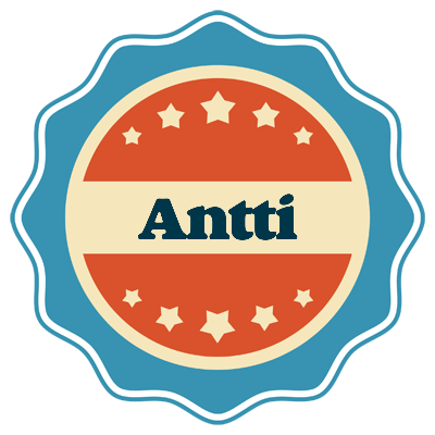 Antti labels logo