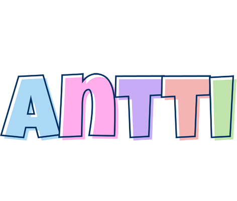 Antti pastel logo