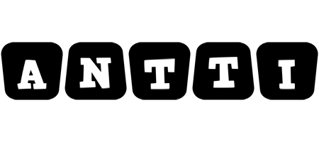 Antti racing logo
