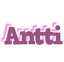 Antti relaxing logo
