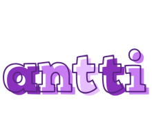 Antti sensual logo