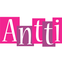 Antti whine logo