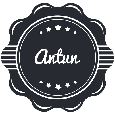 Antun badge logo