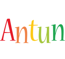 Antun birthday logo