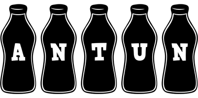 Antun bottle logo