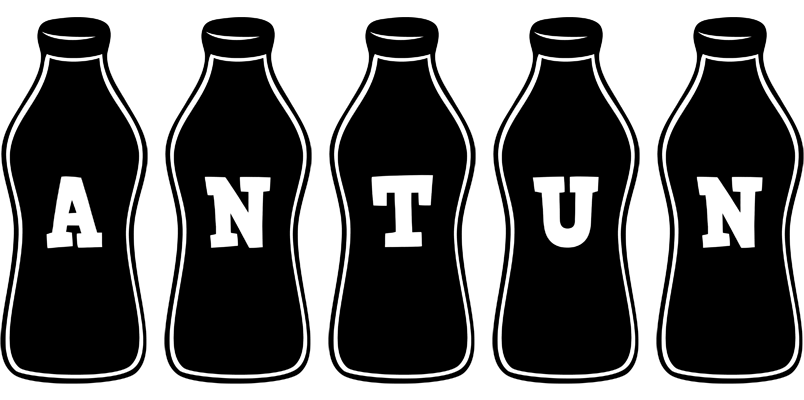 Antun bottle logo