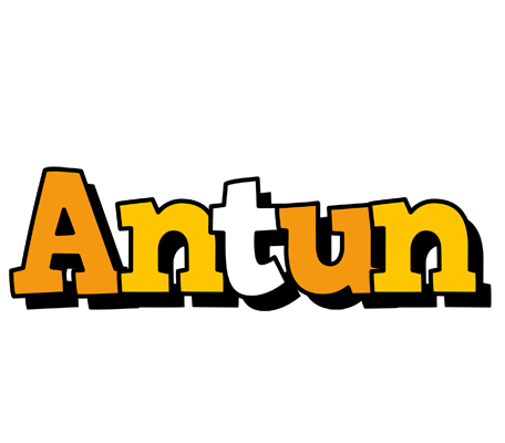 Antun cartoon logo