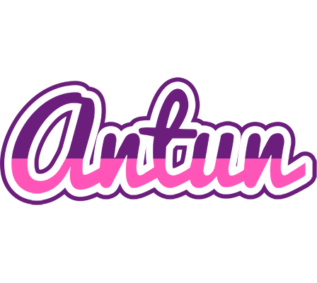 Antun cheerful logo