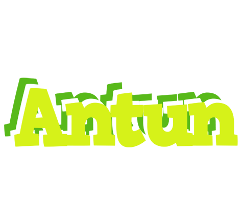 Antun citrus logo