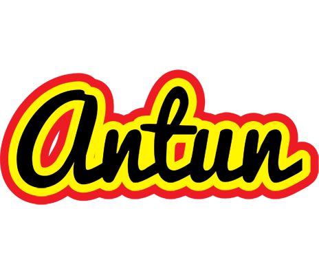 Antun flaming logo