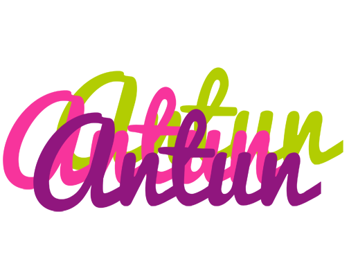 Antun flowers logo