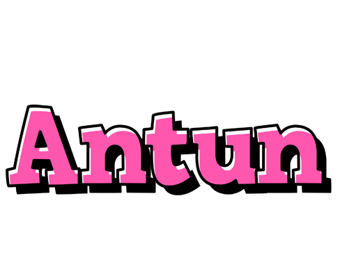 Antun girlish logo