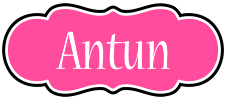 Antun invitation logo