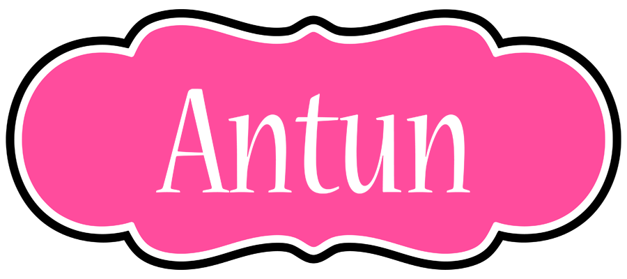 Antun invitation logo