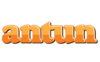 Antun orange logo