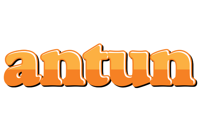 Antun orange logo