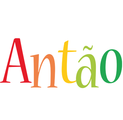 Antão birthday logo
