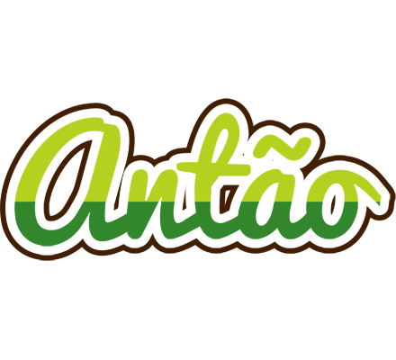 Antão golfing logo