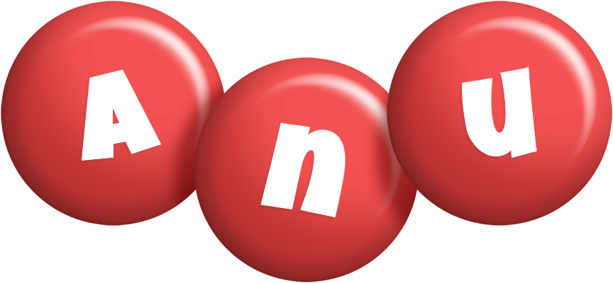 Anu candy-red logo