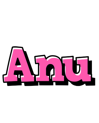 Anu girlish logo