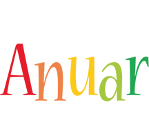 Anuar birthday logo