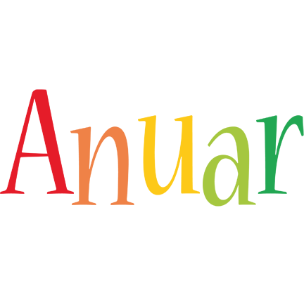 Anuar birthday logo