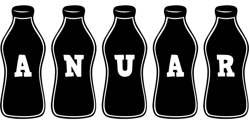 Anuar bottle logo