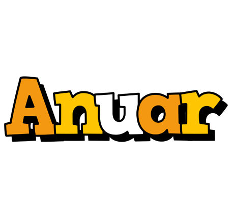 Anuar cartoon logo