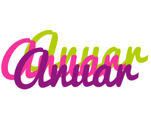 Anuar flowers logo