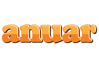 Anuar orange logo