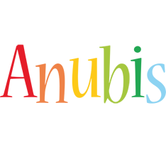 Anubis birthday logo