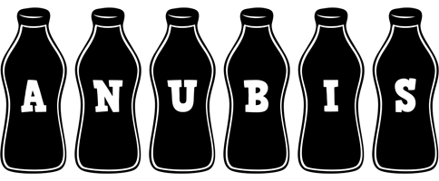 Anubis bottle logo