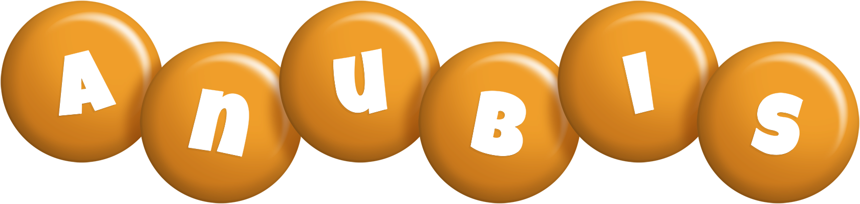 Anubis candy-orange logo