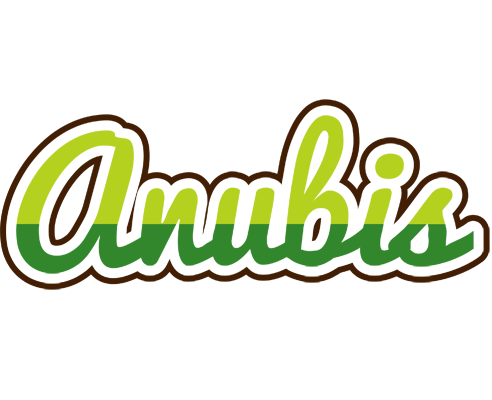 Anubis golfing logo