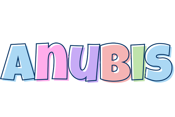 Anubis pastel logo