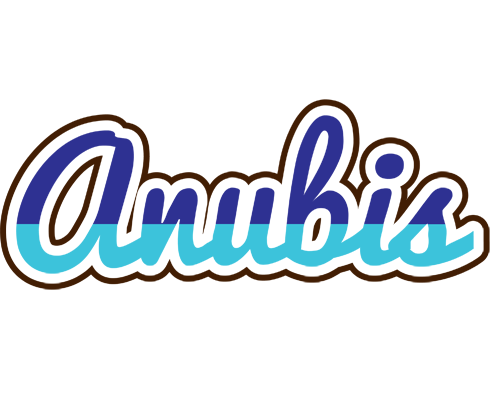 Anubis raining logo